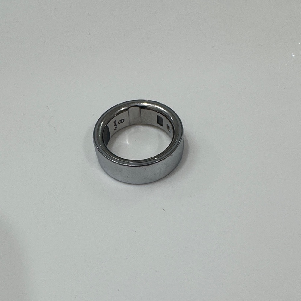 Oura Silver Ring size 8